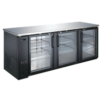 Réfrigérateur de bar arrière EFI CBBGD3-90CC 253 cm (90-3/8") de large, 906 litres (32 pi³)