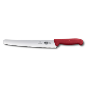 Victorinox 5.2931.26B 10-1/4" Baker's Bread & Cake Knife Red