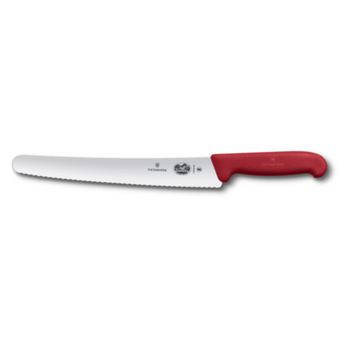Victorinox 5.2931.26B 10-1/4" Baker's Bread & Cake Knife Red