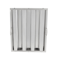 Filtre de hotte de cuisine en acier inoxydable de 16 pouces de largeur OMCAN 34837