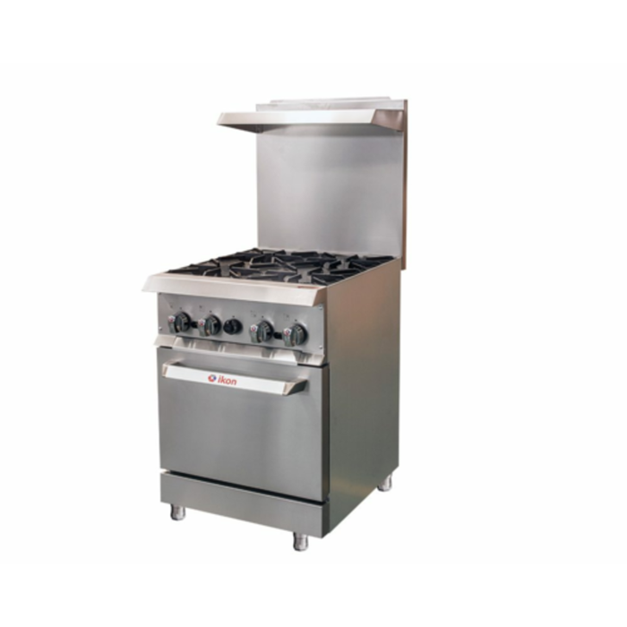 IKON IR-4-24 24" Gas Restaurant Range with 4 Burners