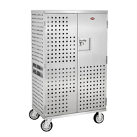 FWE UCE-2315-HDM 42" x 24" Enclosed Correctional Utility Cart