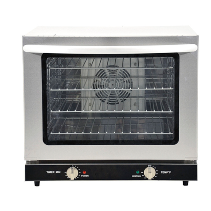 Omcan 45599 2.3 cu. ft. Half Size Electric Countertop Convection Oven