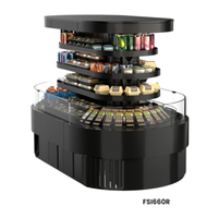 Structural Concepts FSI860R 99-3/4"W Refrigerated Self-Serve Island Case