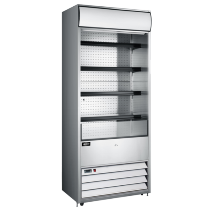 Omcan 48479 Grab-and-Go Refrigerated Showcase 30"W Open Merchandiser