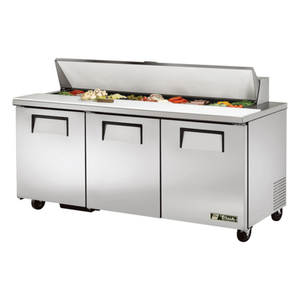 True Manufacturing TSSU-72-18-HC 72.38" Refrigerated Sandwich / Salad Unit