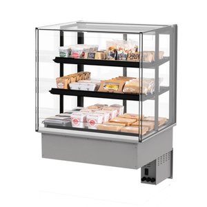 Fri-Jado 9389163 MCC 36-3 H SS PT 35-7/16"W Heated Pass-Through Merchandiser