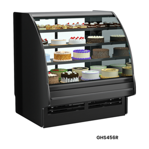 Structural Concepts GHS556R Fusion® 62-7/8"W Refrigerated Curved Glass Display Case