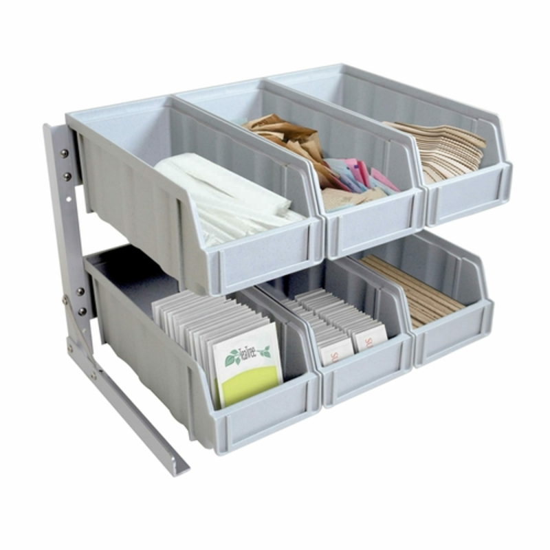 Countertop Condiment Organizer With Removable Bins For Easy Access And Organized Storage