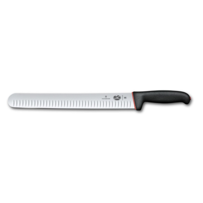 Victorinox 5.4723.30DB Slicer Knife 12" Granton Edge Dual Grip