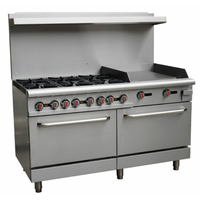 OMCAN 46028 (CE-CN-0006-GN) 60" Gas Restaurant Range with 6 Burners