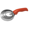 Commercial Electric Fish Scaler Tool With Orange Handle For Efficient Fish Scaling In Professional Kitchens