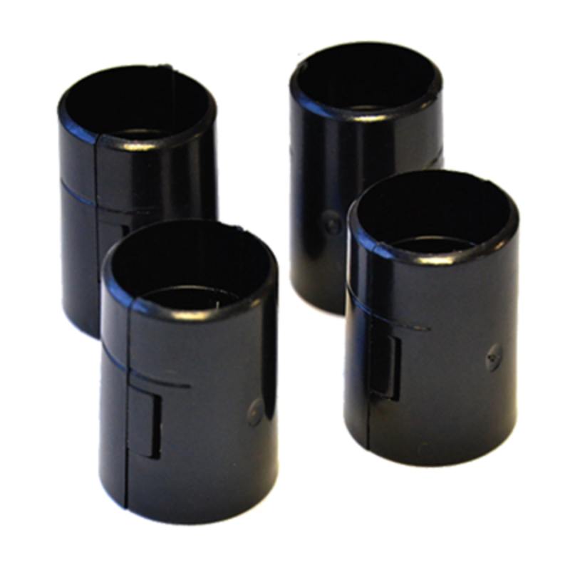 Black Abs Shelving Sleeves For Wire Shelving, Essential Components For Stability And Support.