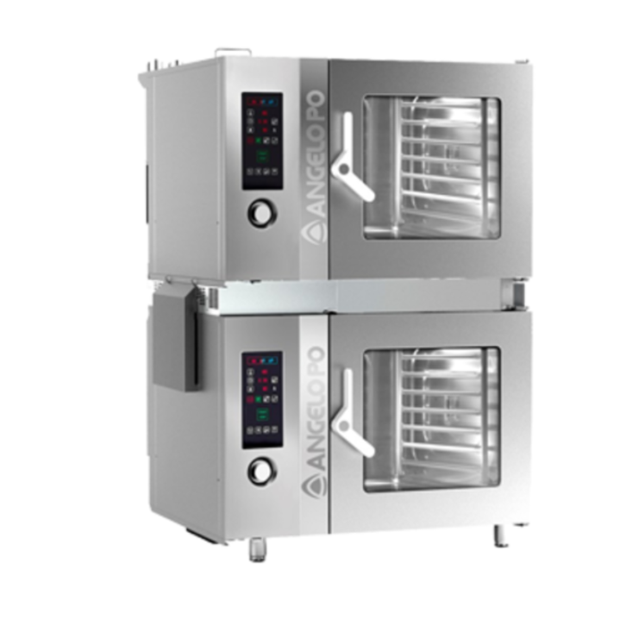 Angelo PO KSFX82E Oven Stacking Kit For Gas Electric Ovens With Dual Ovens Stacked For Space Efficiency