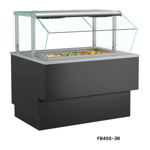 Structural Concepts FB3SS-2R 40"W Grocerant Inline Refrigerated Self-Service Counter