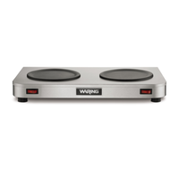 Waring WCW20 16" x 9" Double Burner Coffee Warmer