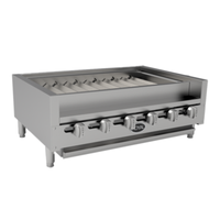 Brochettes de Kebab Royal RKTB-36 – Gril Radiant à Gaz de Comptoir de 36 po de Large
