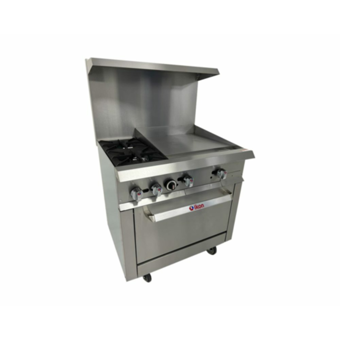 IKON IR-2B-24MG-36 36" Gas Restaurant Range with 2 Burners