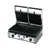 Eurodib PDR3000220 Double Panini Grill Featuring Ribbed Plates For High-Volume Cooking