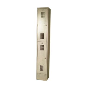 Winholt WL-21 Double Tier Vented Locker, 12"W x 12"D x 78"H