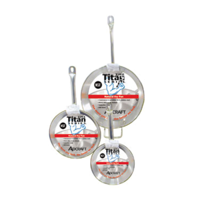 Titan FPSI-12 Titan Series™ 12" Diameter Induction Fry Pan