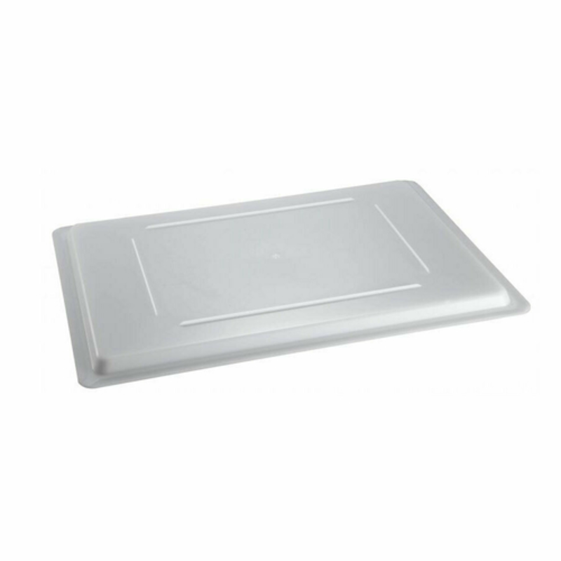 12x18 Food Storage Container Lid In Durable Polypropylene, Designed For Secure And Clean Storage.