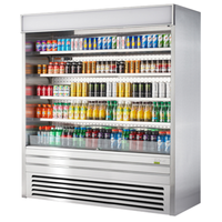 Turbo Air TOM-72ES-N 72"W 34.7 cu. ft. Open Display Merchandiser