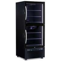 Minus Forty 22-UDGH-L2-BK-BI 30-Inch Hybrid Refrigerator Freezer Merchandiser