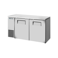 Refroidisseur de bar arrière à portes pleines True TBB24-60-2S-Z1-SFT-S-1, 60 pouces
