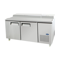 Atosa MPF8202GR 67-Inch Refrigerated Pizza Prep Table