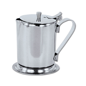Holloware STP-10GB 10 oz. Knob Top Stainless Steel Beverage Server