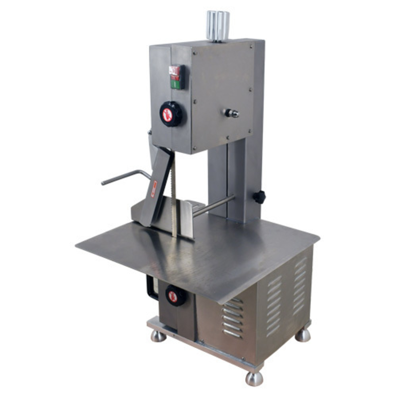 OMCAN 46785 1 HP Countertop Stainless Steel Meat Bone Saw stainless steel electric meat and bone band saw for butcher shop
