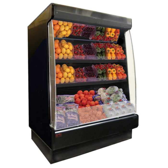 Howard McCray R-OP35E-4L-LB-B 51"W Open Refrigerated Produce Merchandiser