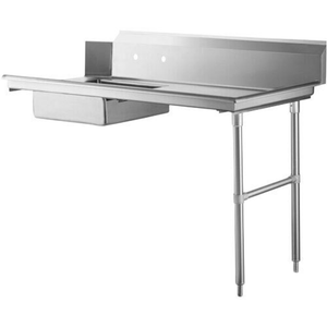 Omcan 47747 72" Soiled Dishtable with Right Side Sink