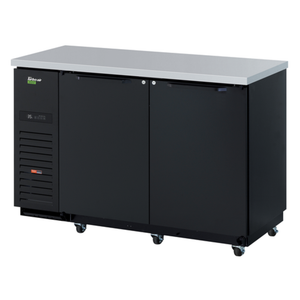 Turbo Air TBB-2SBD-N6 58-3/4"W Super Deluxe Back Bar Cooler