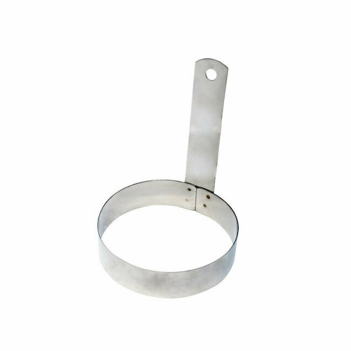 Omcan 80772 4-Inch Stainless Steel Round Egg Ring Mold