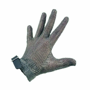 Alt Tag: Omcan 44354 Level 5 Cut Resistant HPPE Safety Work Glove Medium cut-resistant work glove, medium size, protective safety PPE