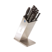 Edlund KBS-2002 Stainless Steel 6-Slot Knife Block Rack