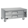 Versa Premier CCB-60VCP Refrigerated Chef Base Equipment Stand With Two Drawers And Wheels