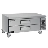 Versa Premier CCB-60VCP Refrigerated Chef Base Equipment Stand With Two Drawers And Wheels