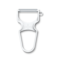 Victorinox 6.093 Rapid Straight Edge Manual Vegetable Peeler, White