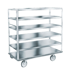 Winholt BNQT-3-SS Stainless Steel Queen Mary Cart 60"L x 28"W