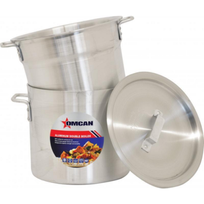 Omcan 43438 Commercial 6L Capacity Stainless Steel Double Boiler