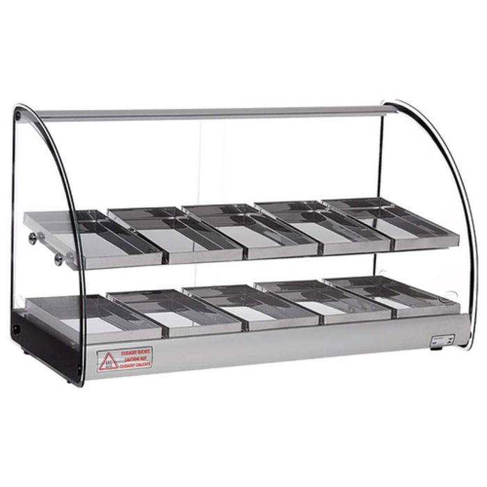 Celcook CHD2-30ACL 30.3"W Heated Countertop Full-Service Display Case