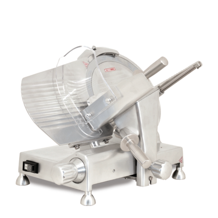 Omcan 41712 MS-CN-0300-C 12-Inch Electric Gravity Feed Meat Slicer