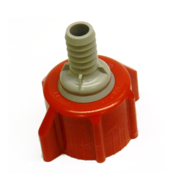 Cornelius 620056357 Coke Red Bag-in-Box Connector 3/8" Barb