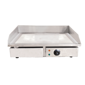 Omcan 34869 Countertop Electric Griddle 21.75" x 13.75" Cooking Area