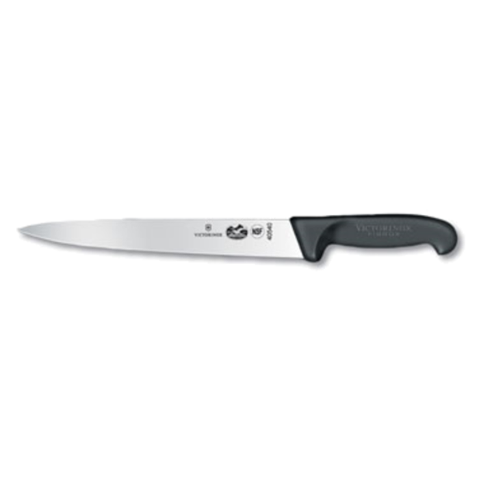 Victorinox 5.4503.25 10" Slicer Knife with Black Fibrox Handle