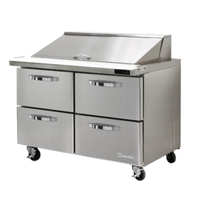 Blue Air BLMT48-D4-HC 48-Inch Mega Top Sandwich Prep Table
