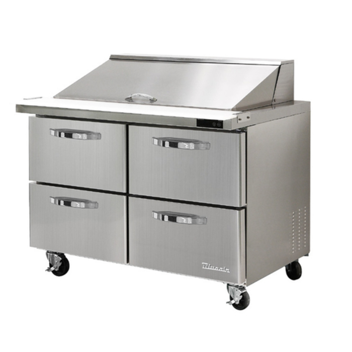 Blueair BLMT48-D4-HC Table de préparation de sandwiches Mega Top 48-3/8" L avec tiroir